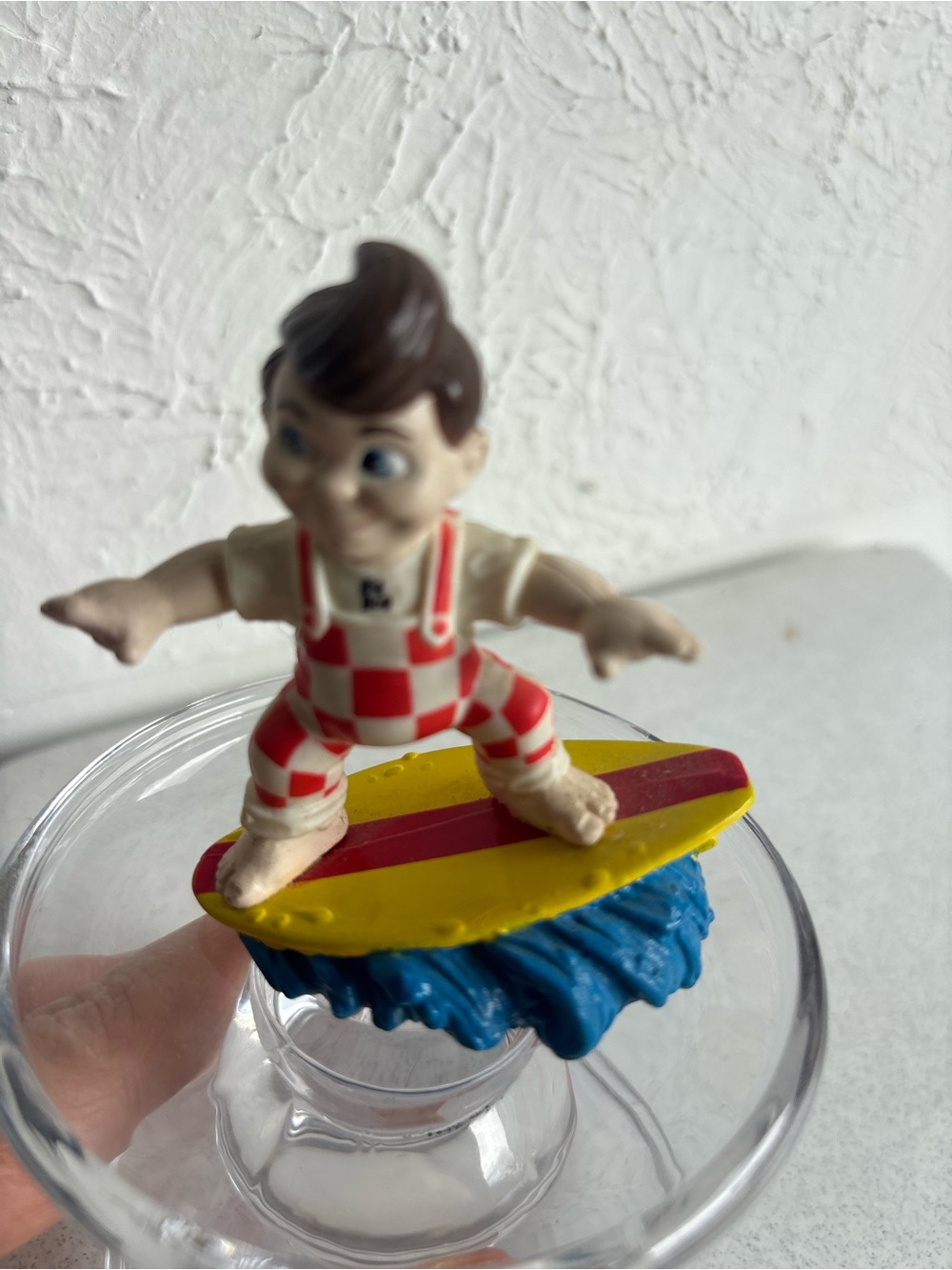 Vintage BOBs BIG BOY Restaurant Surfer Bob PVC Figurine dated 1990